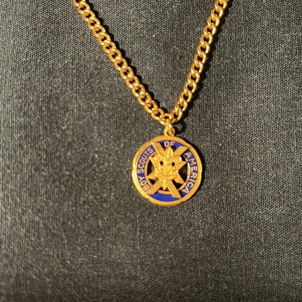 20 year veteran Boy Scouts tie chain